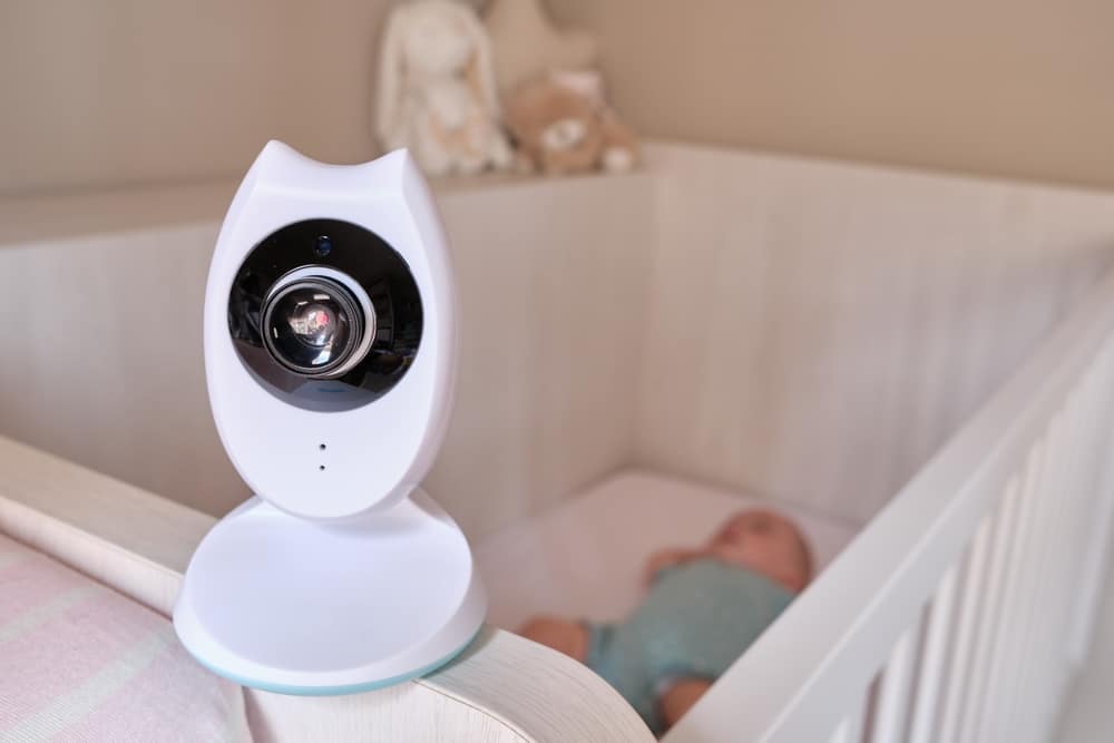 Baby Monitor In The Crib