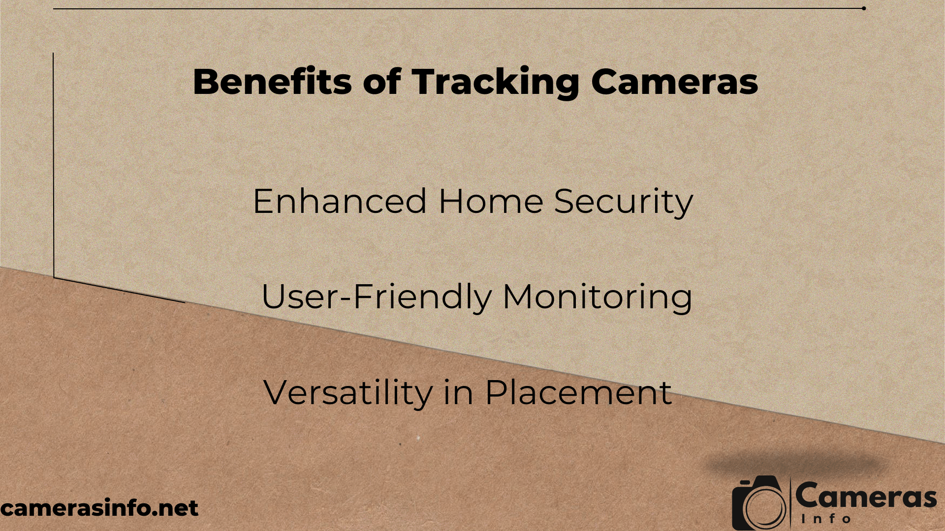 benefits of tracking camera 