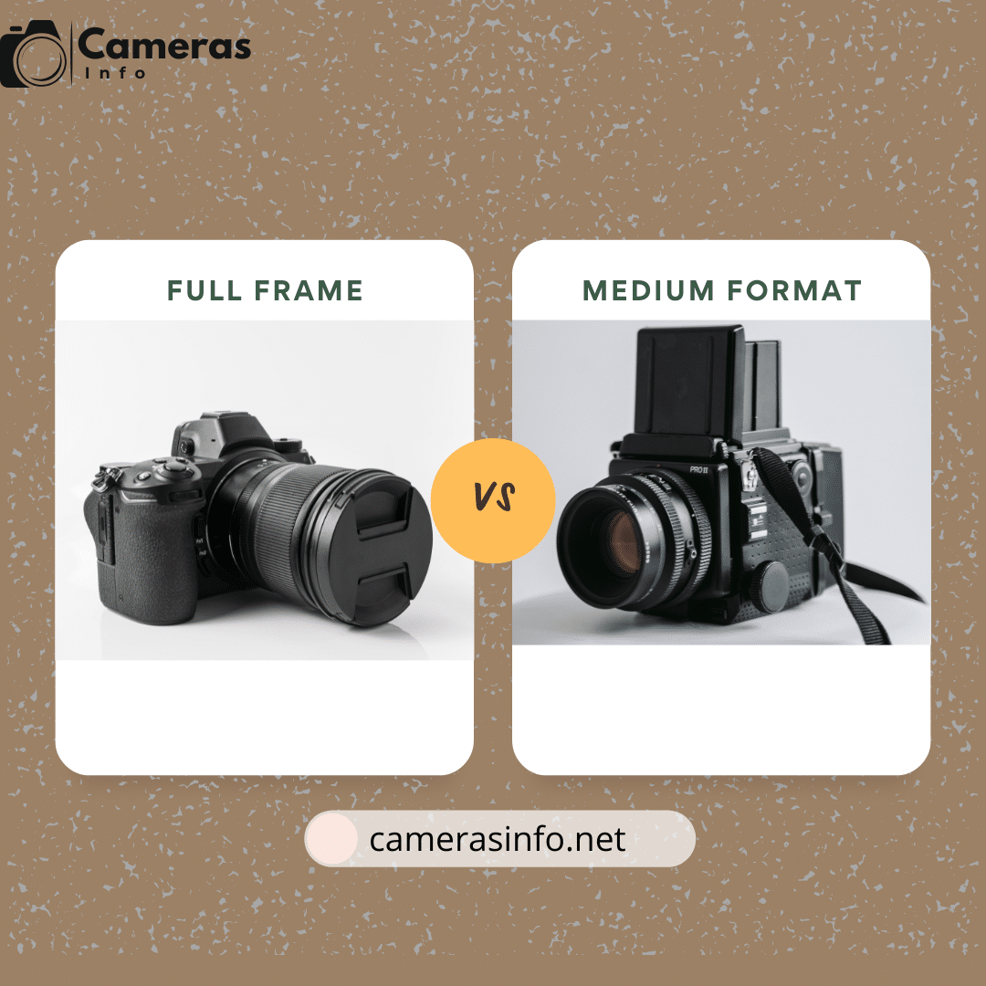 comparison between full frame and medium format cameras